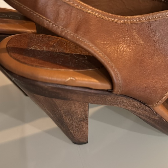 Aldo strappy peep-toe heels - size 38 - Picture 4 of 9